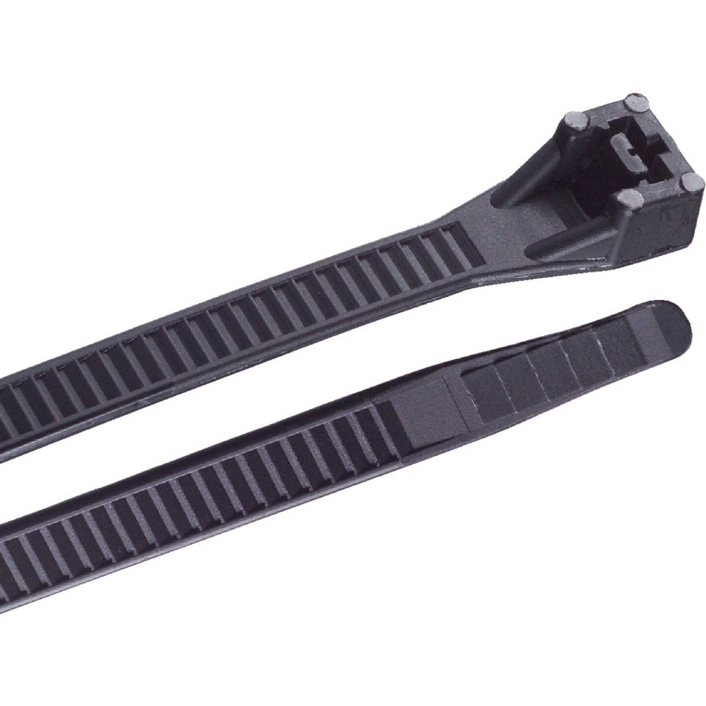 Gardner Bender 24 In. x 0.35 In. Black Nylon Ultra Violet Cable Tie (50-Pack) Image 1