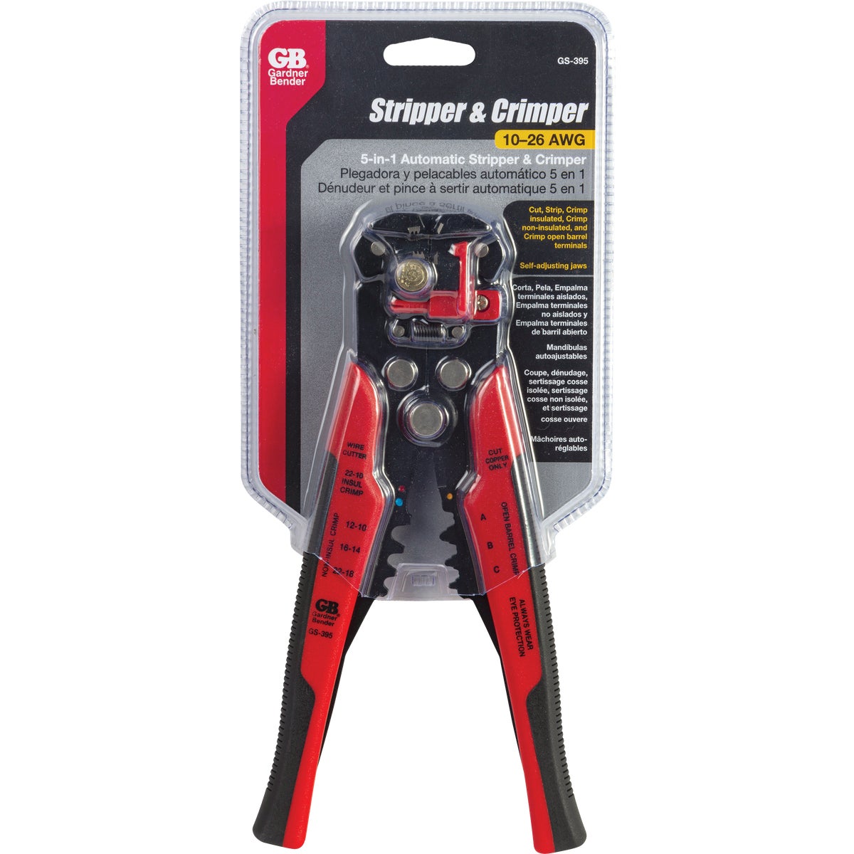 Gardner Bender 10 to 20 AWG Automatic Wire Stripper, Cutter & Crimper Image 2