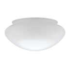 Westinghouse White 3-3/4 In. x 7-1/2 In. Mushroom Ceiling Shade Image 1