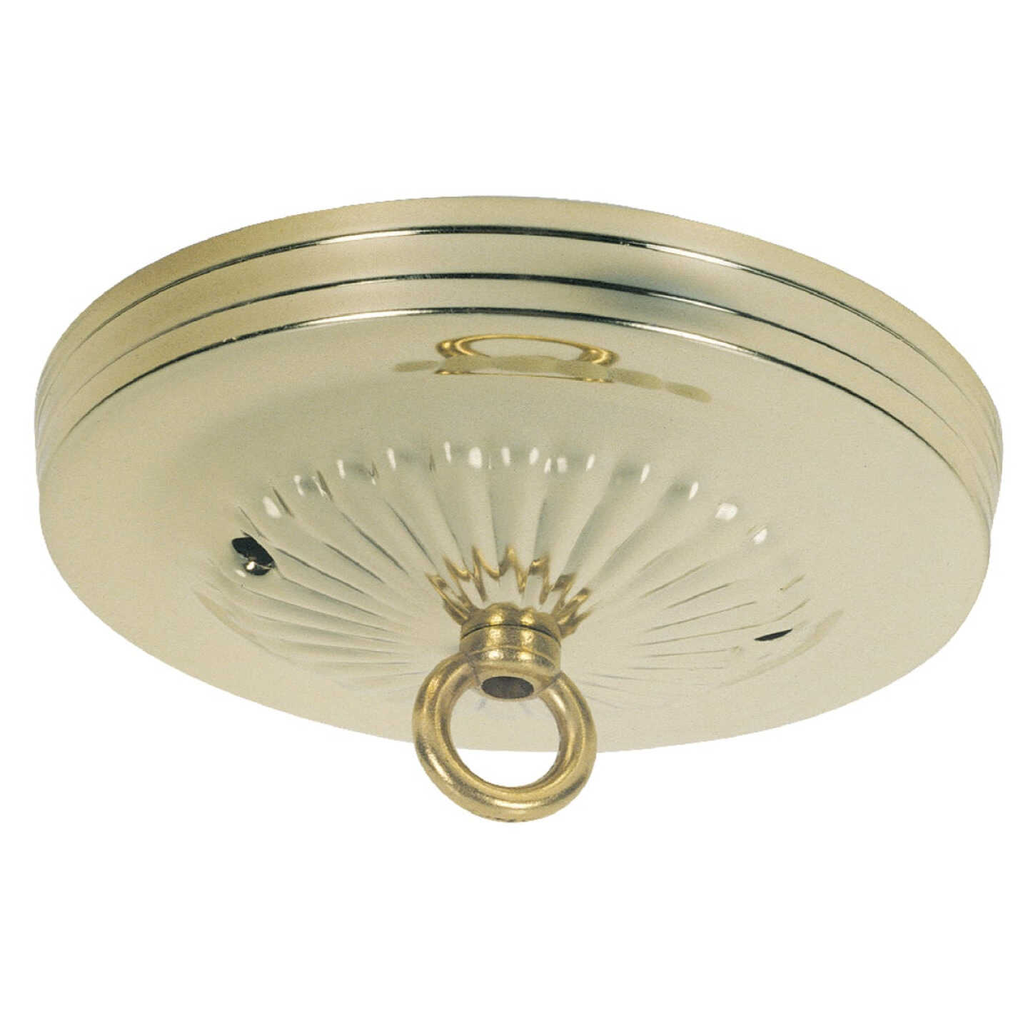Westinghouse 5-1/8 In. Brass Canopy Kit Image 1