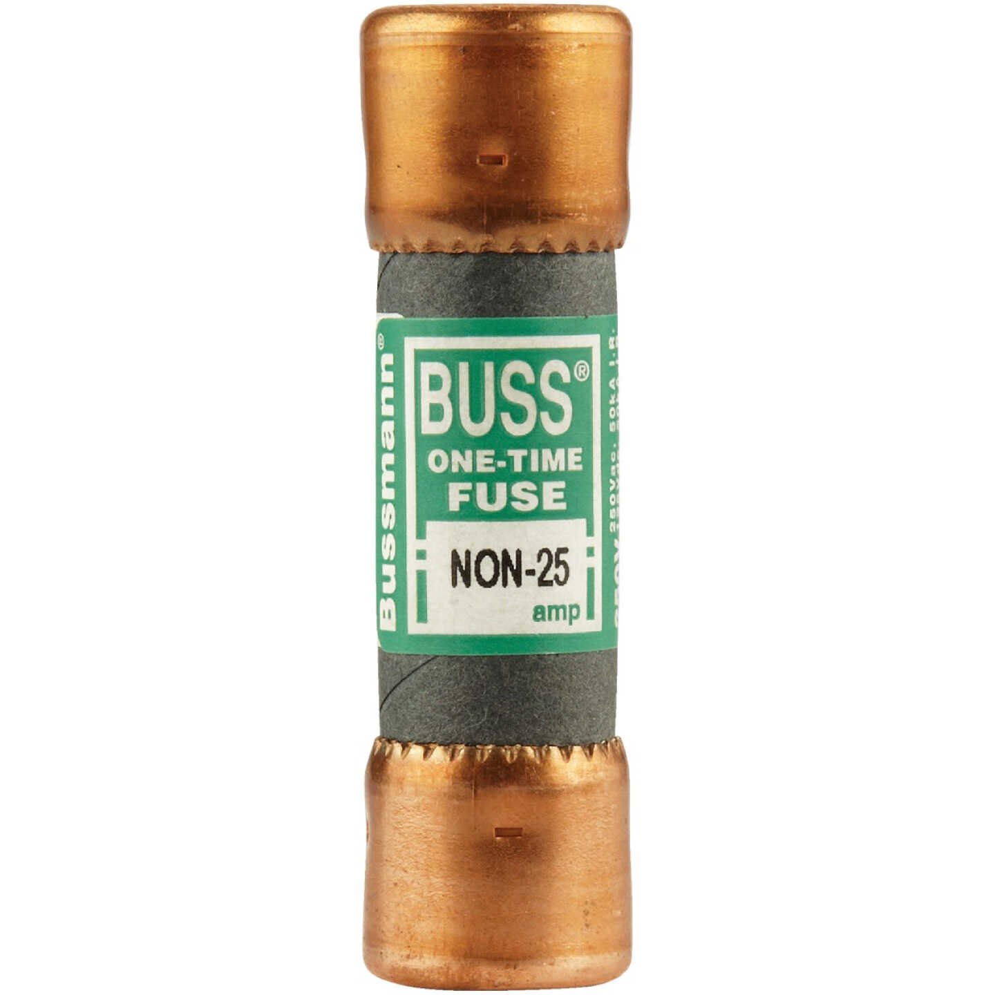 Bussmann 25A NON Cartridge General Purpose Cartridge Fuse Image 1