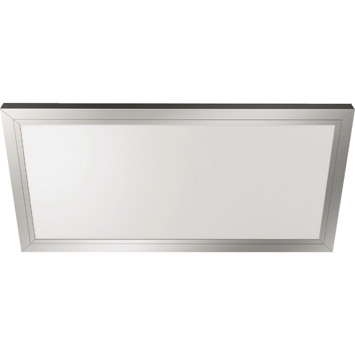 Feit Electric Edge-Lit 1 Ft. W. x 2 Ft. L. Nickel Dimmable 6-Way LED Utility Flush Mount Light