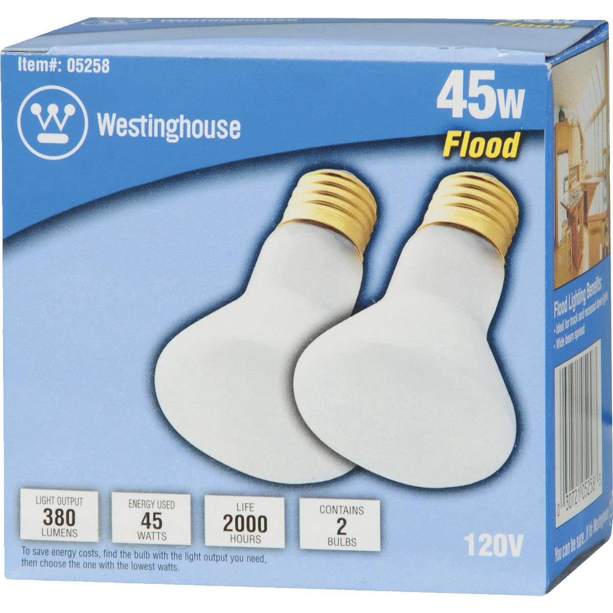 45W REFLECTOR FLOOD BULB
