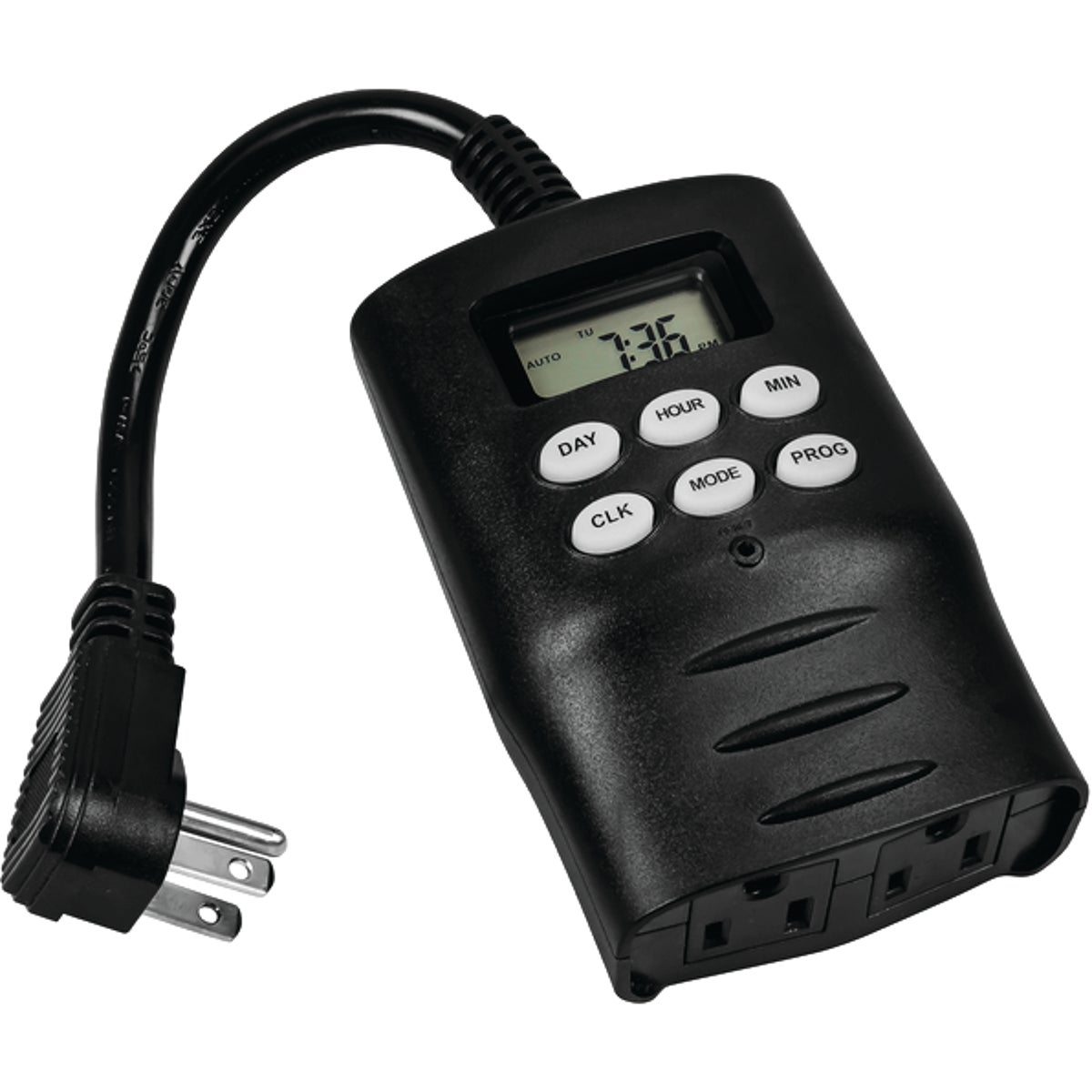 Southwire 15A 1875W 2-Outlet 7-Day Digital Outdoor Timer