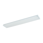 Metalux 4 Ft. 2-Bulb Fluorescent Wraparound Ceiling Light Fixture Image 1