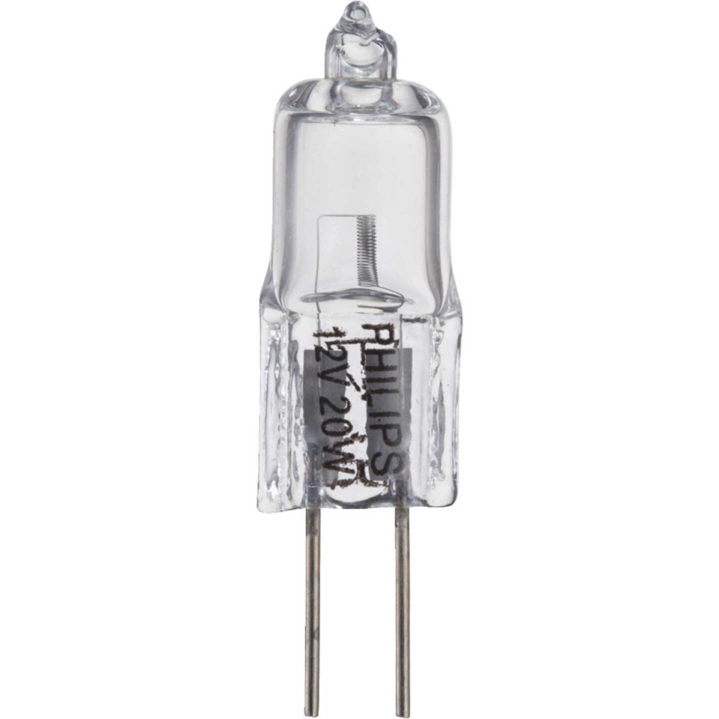 20W G4 CLR QTZ HAL BULB Image 2
