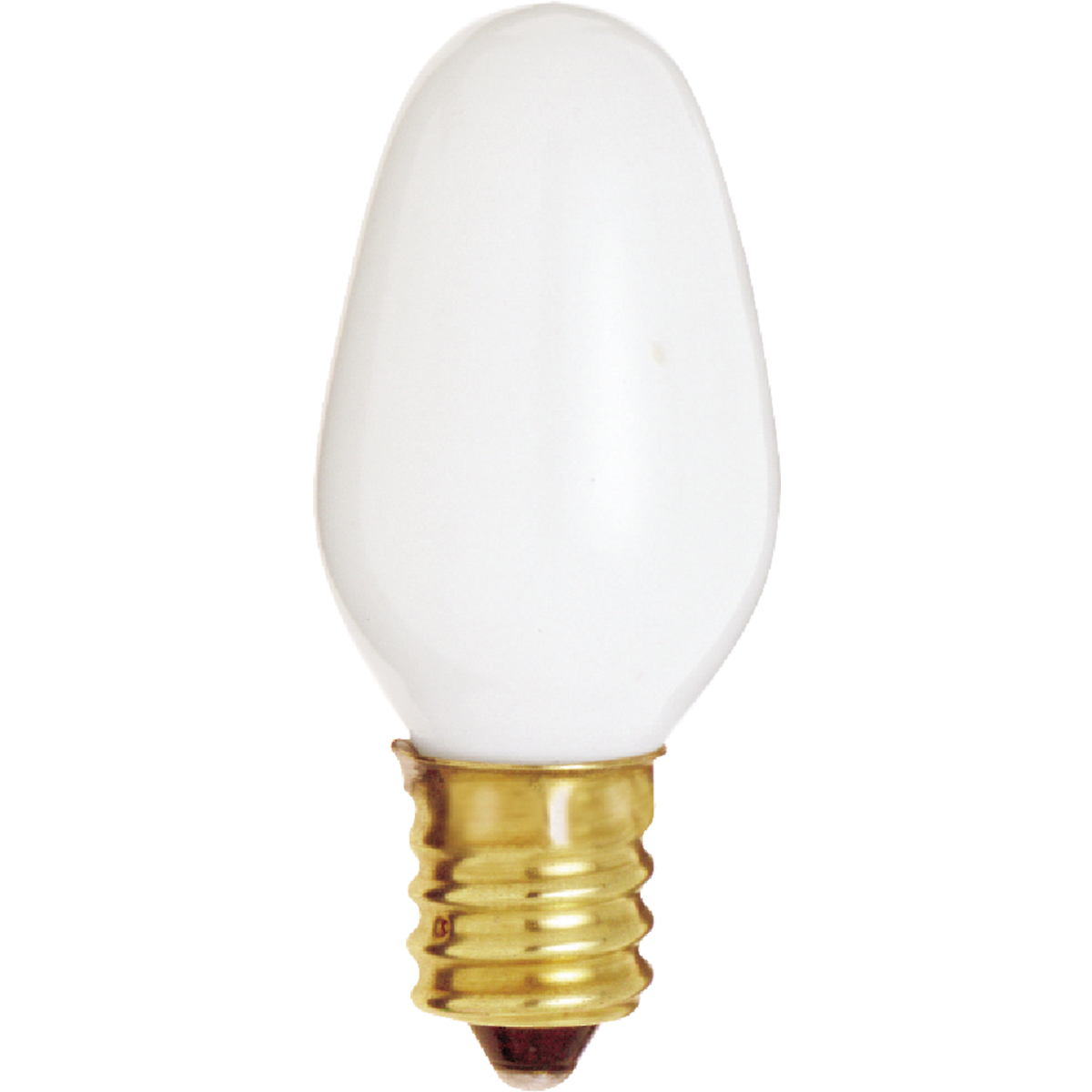 Satco 7W Soft White Candelabra Base C7 Incandescent Night Light Bulb (4-Pack) Image 1