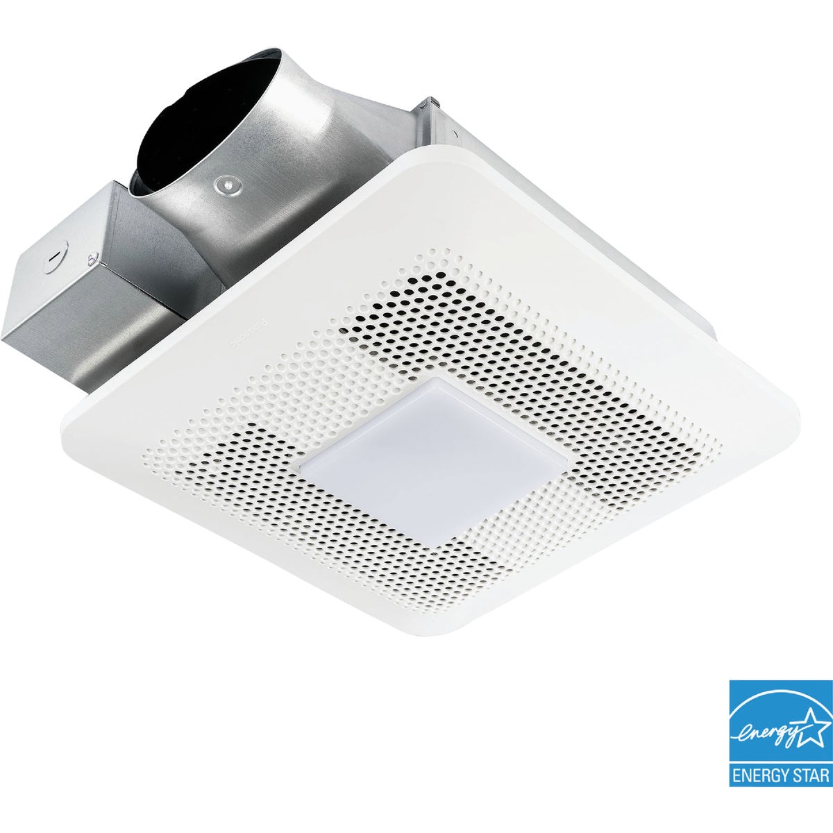 Panasonic Whisper Thin 80/100 CFM Bathroom Exhaust Fan with Dimmable LED Light