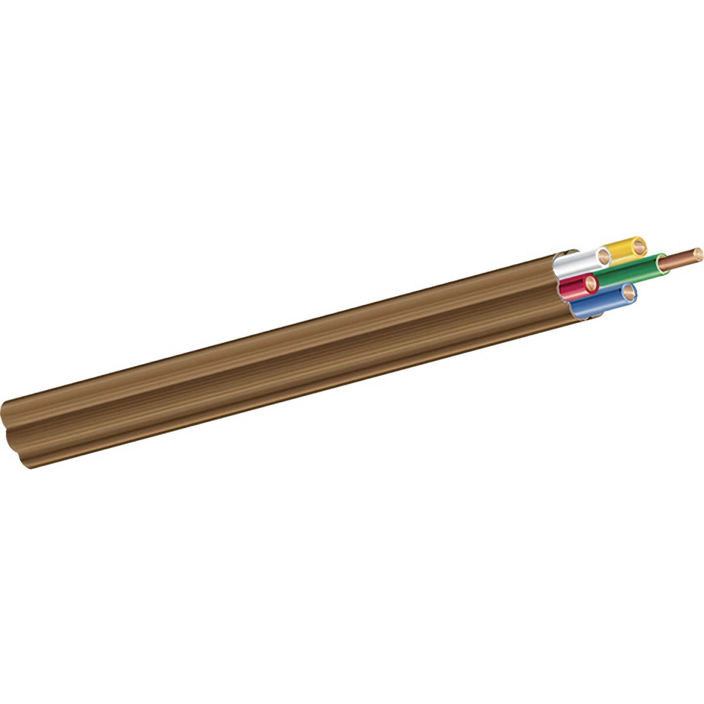 Southwire 50 Ft. 18/5 Solid Copper Thermostat Wire Image 1