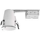 Halo 4 In. Remodel Non-IC Rated Recessed Housing for Shallow Ceiling Image 1