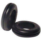 Gardner Bender 3/4 In. Flexible Black Vinyl Wire Insulation or Cording Grommet (3-Pack) Image 1