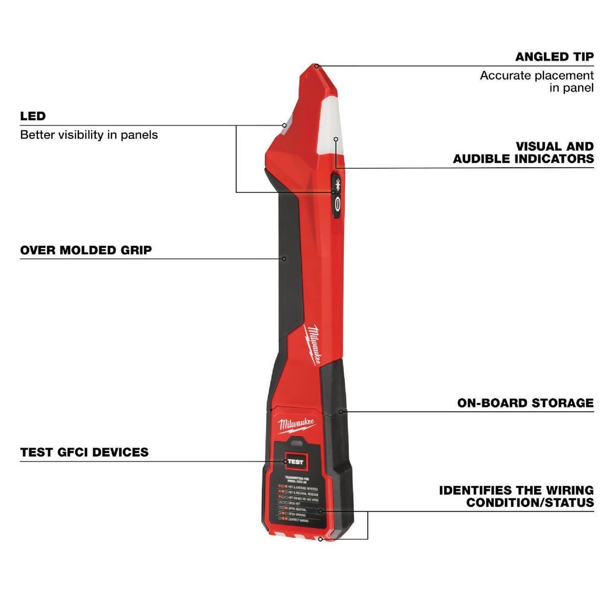 Milwaukee Circuit Breaker Finder with LED Image 2