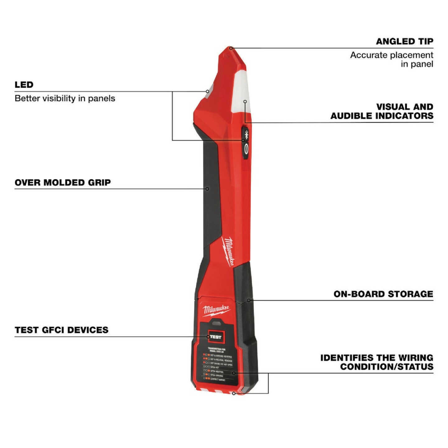 Milwaukee Circuit Breaker Finder with LED Image 2