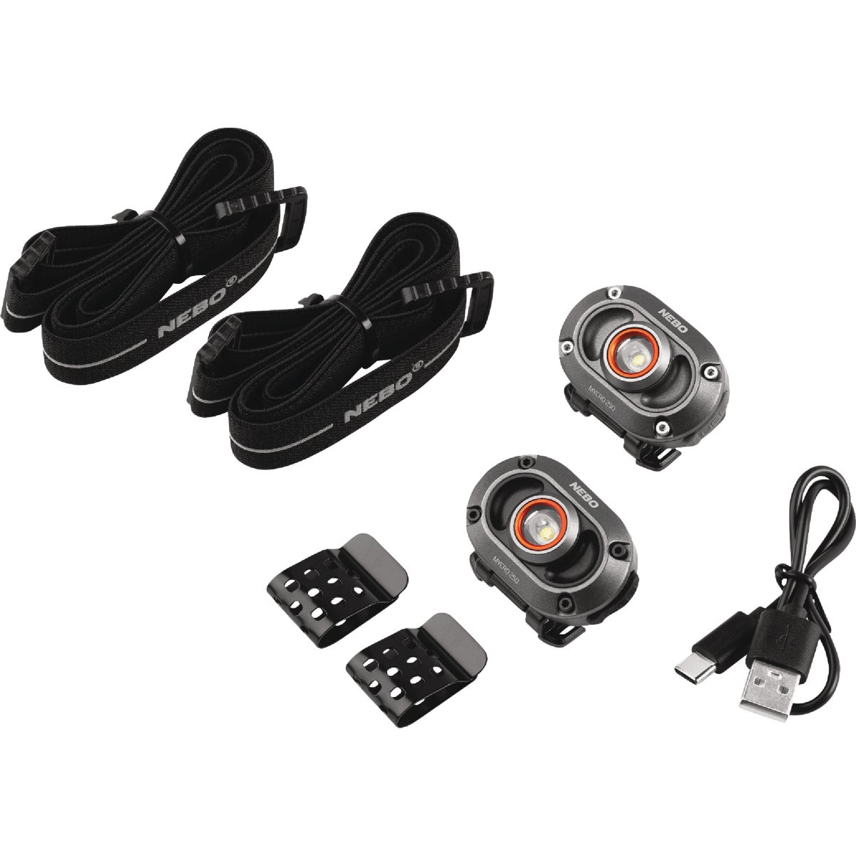 Nebo Mycro 250 Lm. LED Rechargeable Headlamp (2-Pack) Image 5
