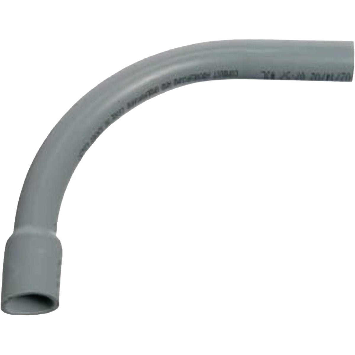 Carlon 2 In. x 24 In. 90 Deg Schedule 40 Belled End PVC Elbow