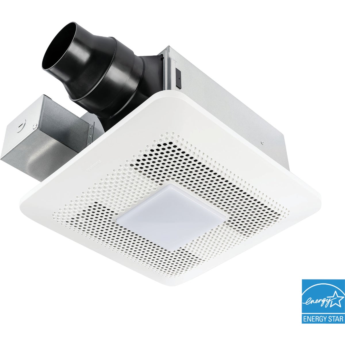 Panasonic Whisper Remodel 80/110 CFM Bathroom Exhaust Fan with Dimmable LED Light