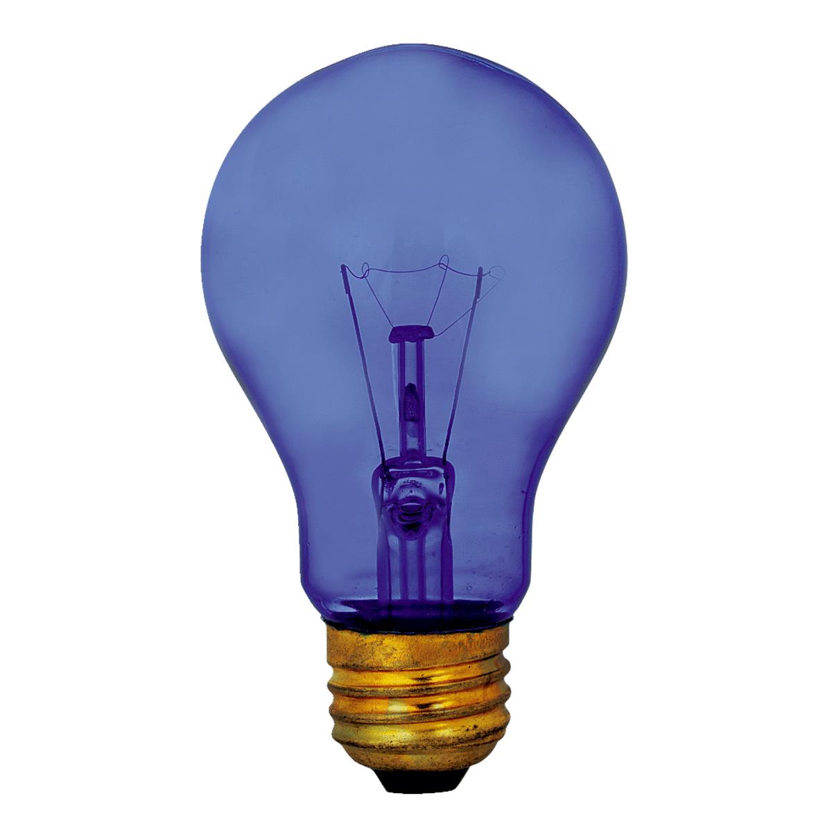 25W MEDIUM BLUE BULB