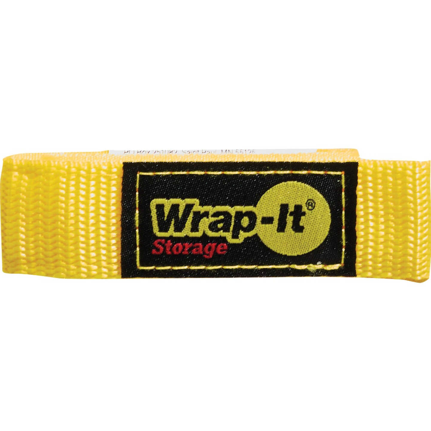 Wrap-It Storage Quick-Straps 12 In. Yellow Weatherproof Hook & Loop Strap Image 7
