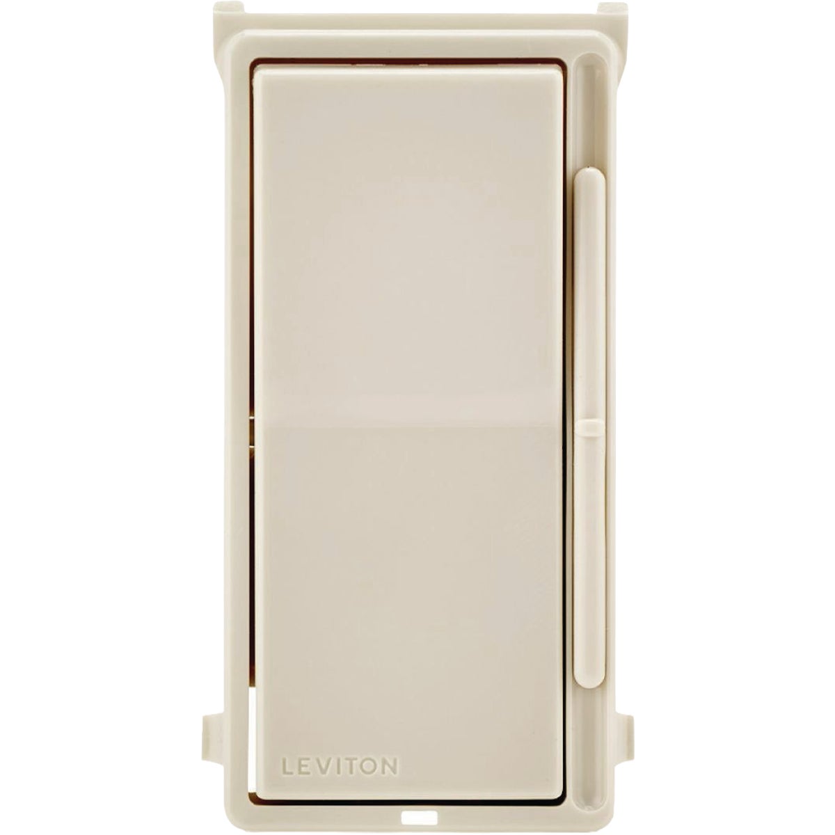 Leviton Decora Light Almond Slide Dimmer Switch Color Change Kit with Locator Light
