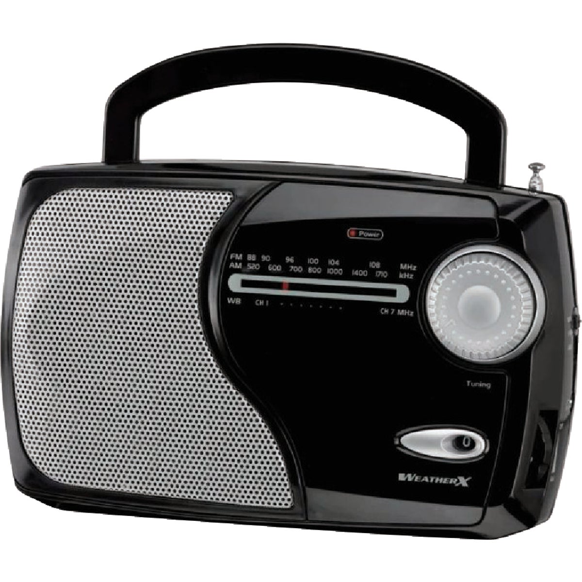 WeatherX AM/FM Weatherband Radio with Direct Tuning
