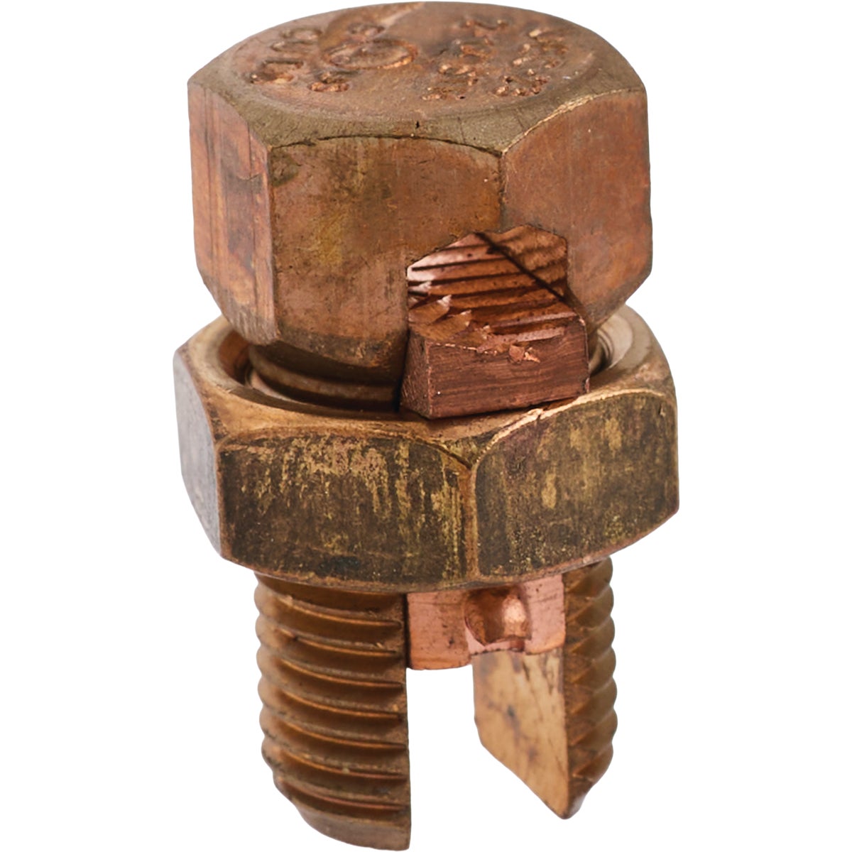 Southwire #6 STR to #2 STR Copper Alloy Split Bolt Connector Image 3