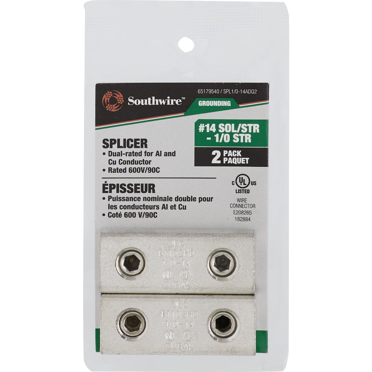 Southwire #14 STR #1/0 STR Splicer (2-Pack) Image 2