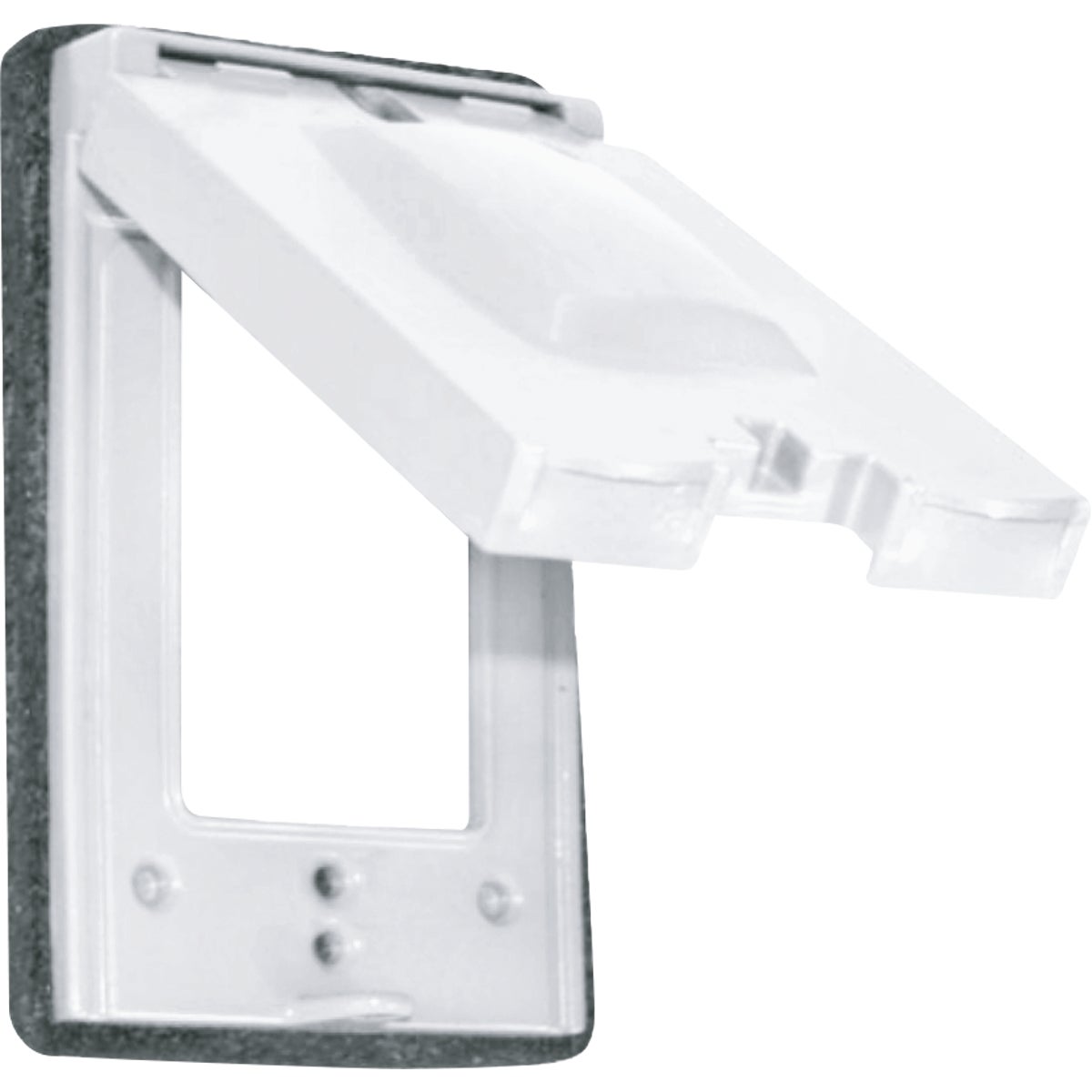Southwire 10-In-1 Single Gang Multi-Use White Weatherproof Cover