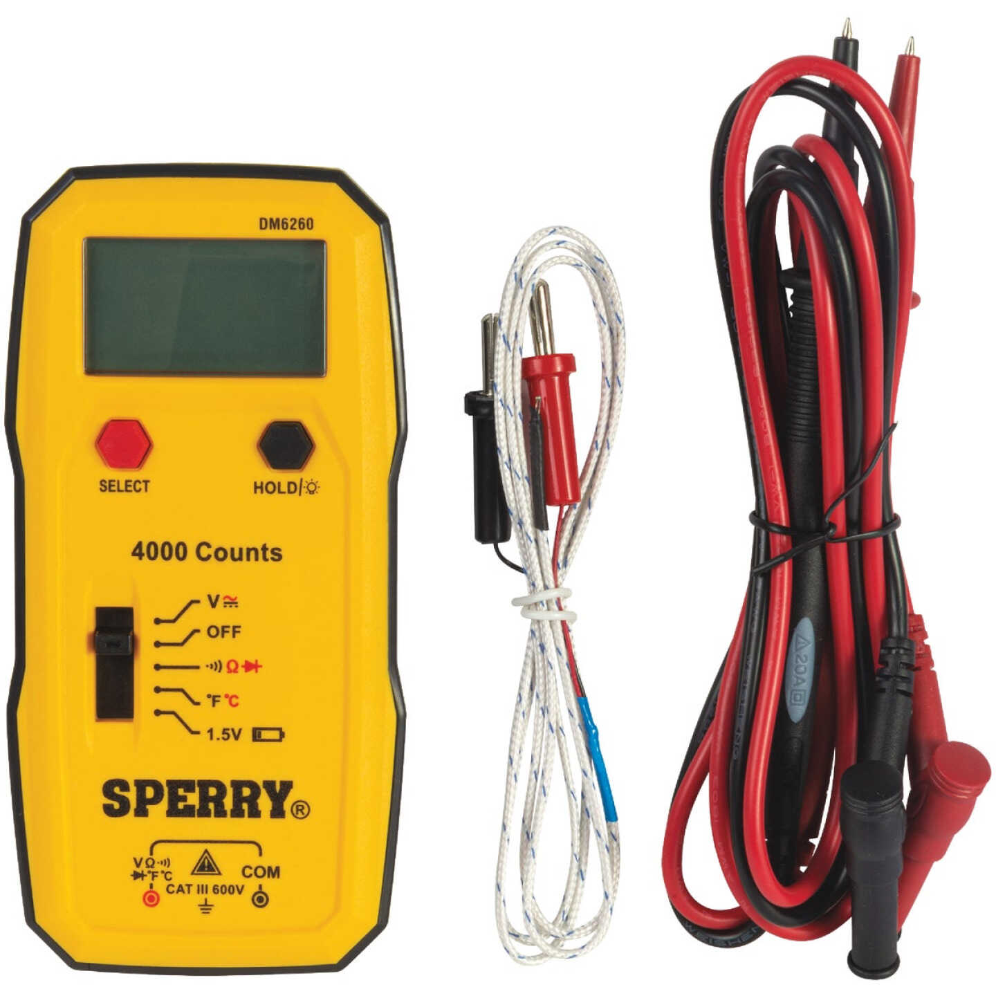 Sperry 7-Function 600V Digital Multimeter Image 1