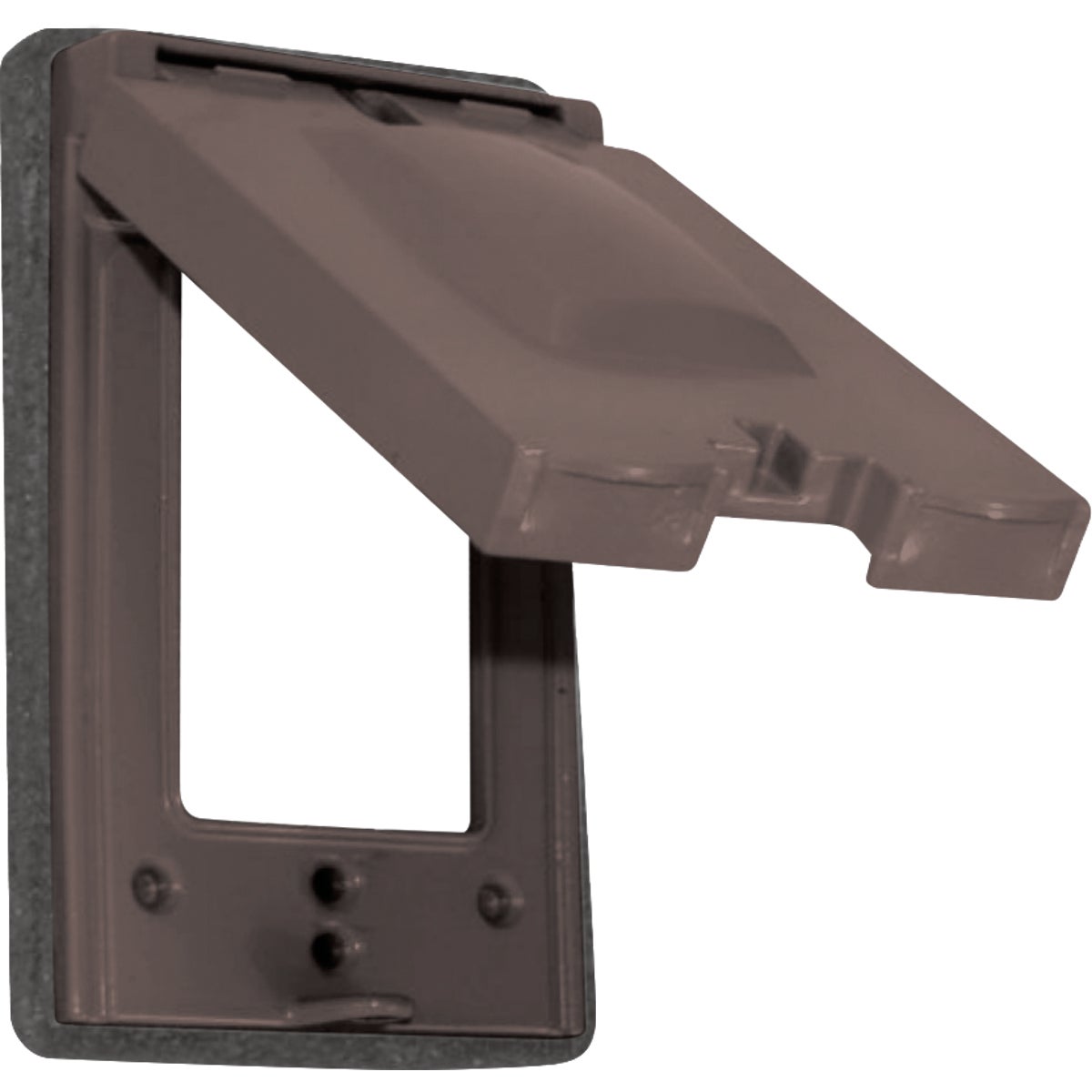Southwire 10-In-1 Single Gang Multi-Use Bronze Weatherproof Cover