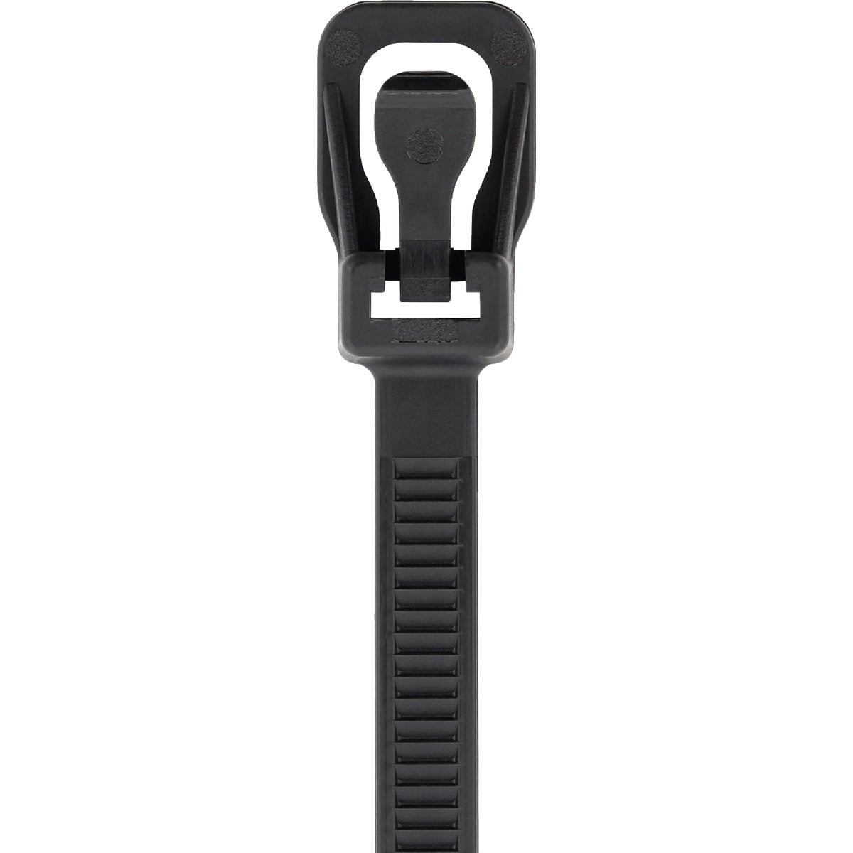 RETYZ EveryTie 12 In. Black Releasable Tie (100-Pack) Image 4