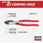 Milwaukee Comfort Grip Crimping Pliers Image 2