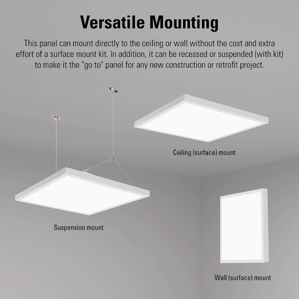 Metalux 1 Ft. x 4 Ft. Multi-Mount Utility Surface Mount Fixture Image 5