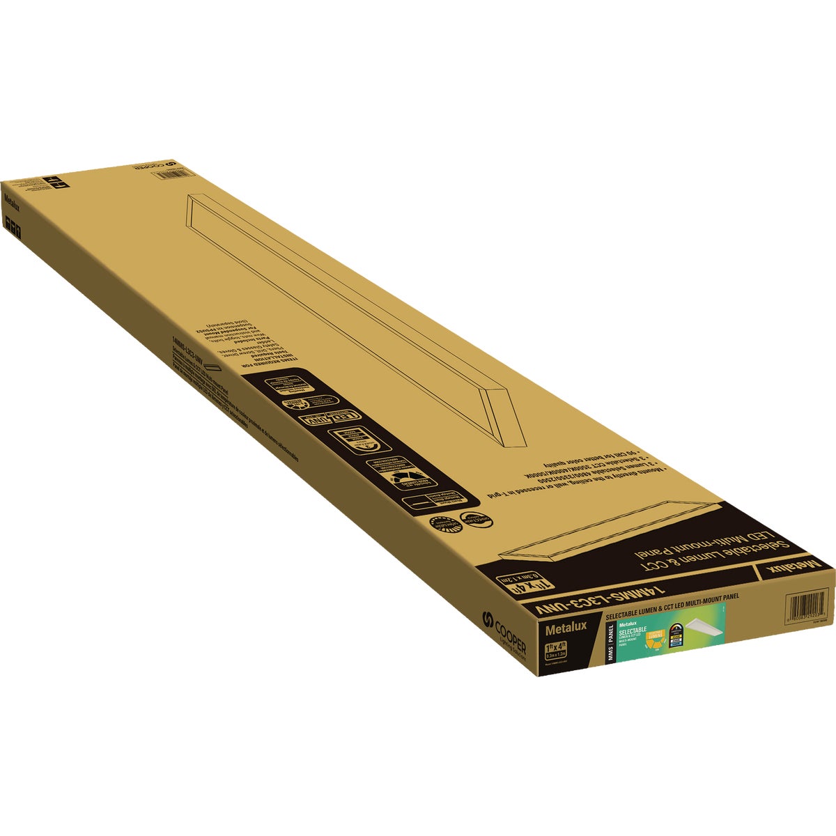 Metalux 1 Ft. x 4 Ft. Multi-Mount Utility Surface Mount Fixture Image 7