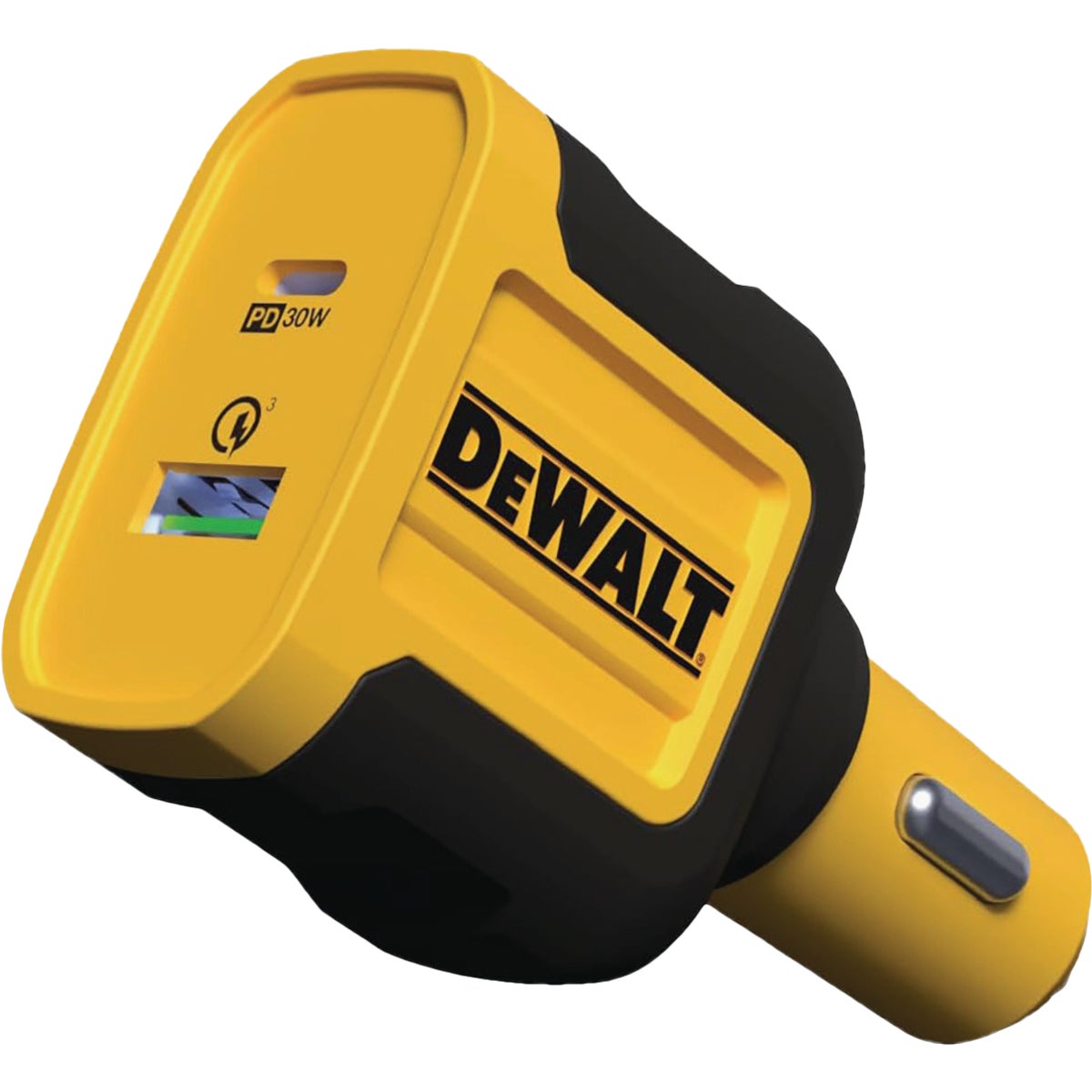 DEWALT 2-Port 49.5W 1C1A Power Delivery Car Charger