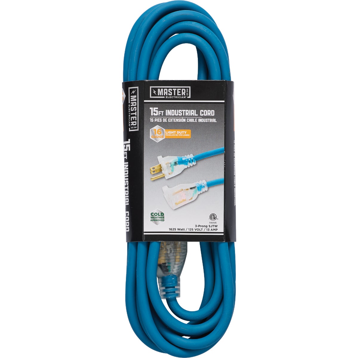 Master Electrician 15 Ft. 16/3 Outdoor Extension Cord