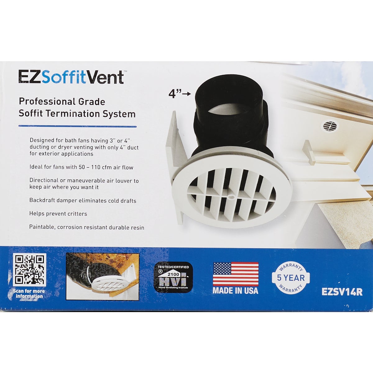 EZ Soffit Vent Termination End Image 7