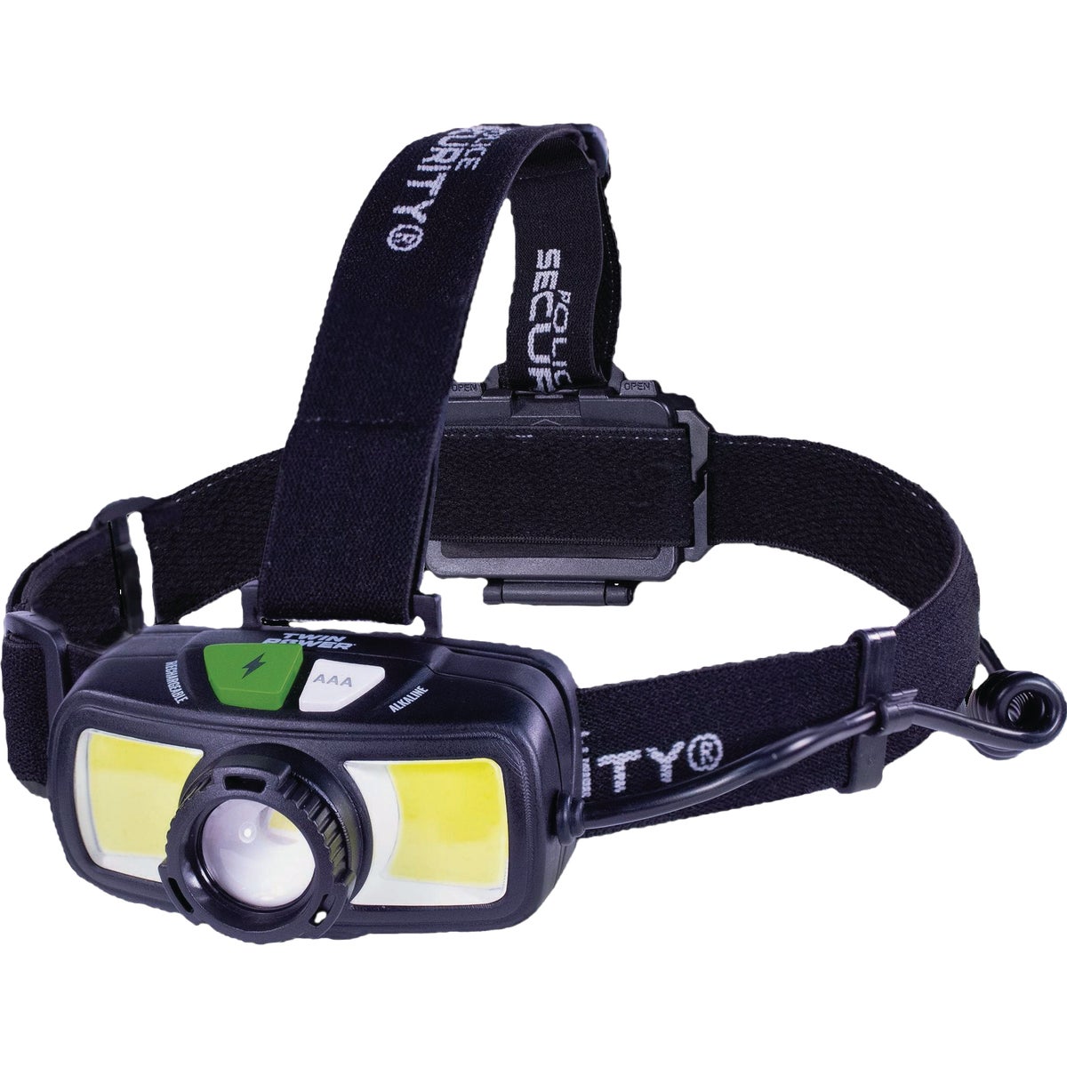 Police Security Twin Power 1500 Lm. LED Headlamp