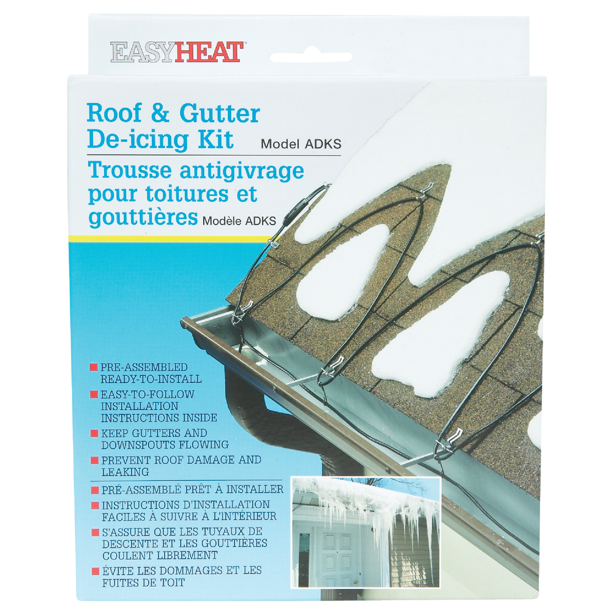 Easy Heat 30 Ft. 120V 5W De-Icing Roof Cable Image 1