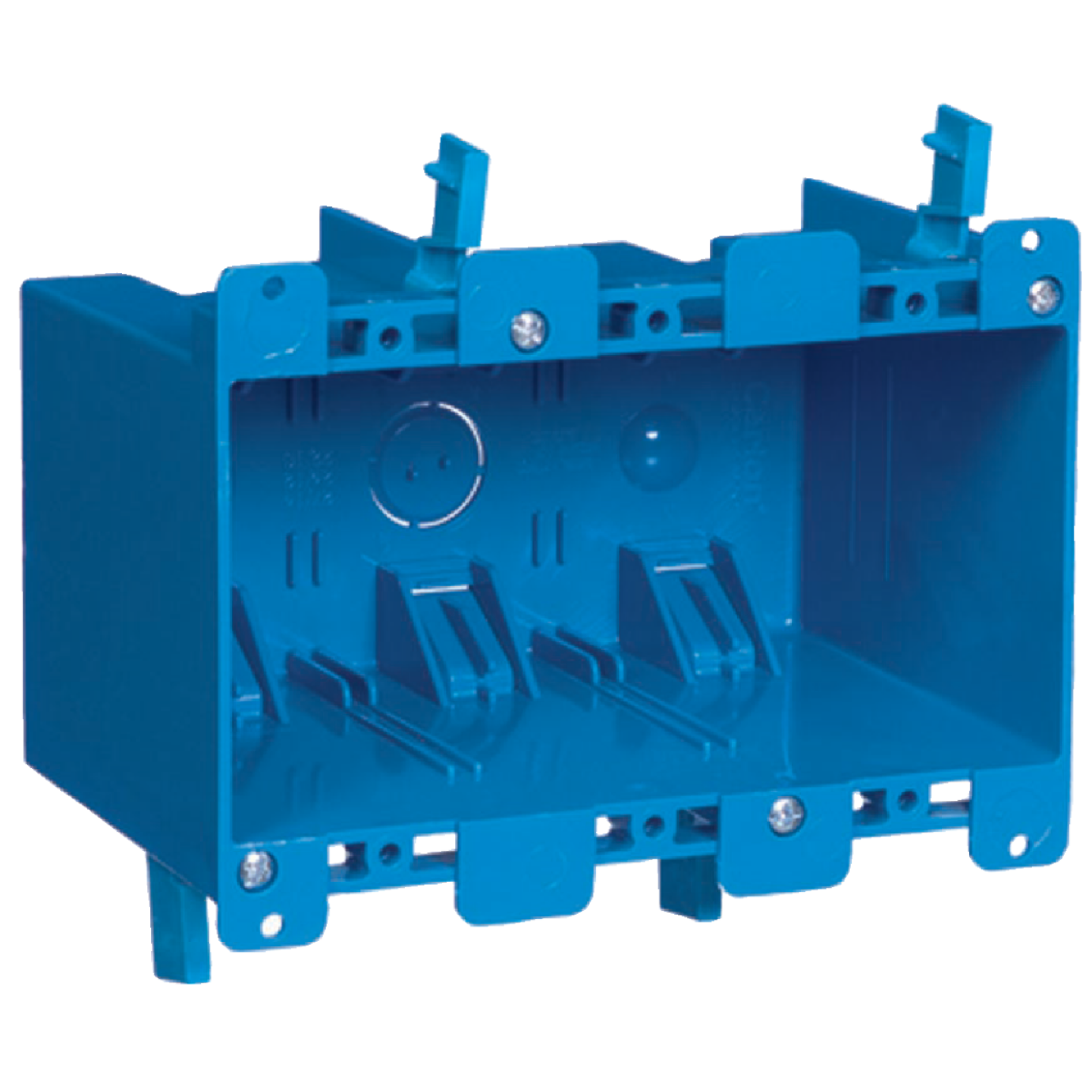 Carlon 3-Gang PVC Molded Old Work Box Image 1