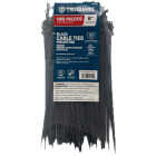 TruGuard 8 In. Black Mounting Cable Ties (100-Pack) Image 1