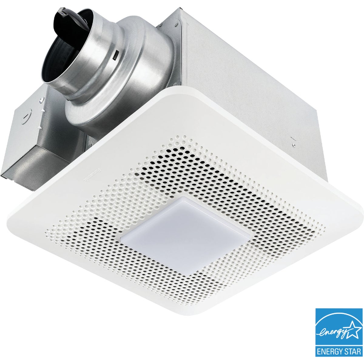 Panasonic Whisper Choice 80/110 CFM Bathroom Exhaust Fan with Dimmable LED Light
