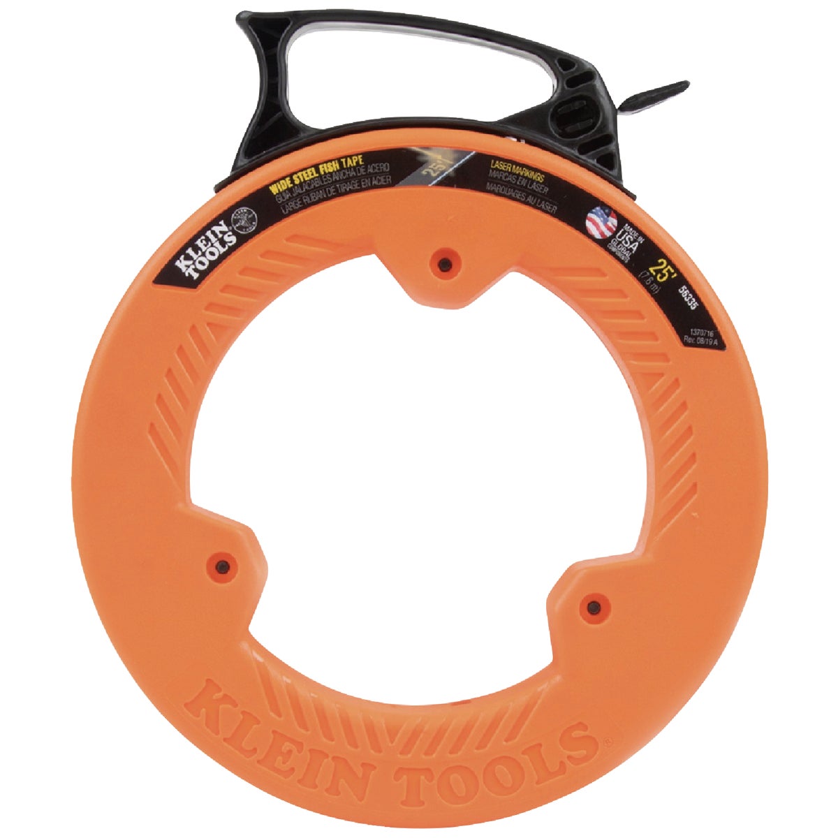 Klein 1/4 In. W. x 25 Ft. L. Steel Fish Tape Image 8