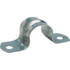 Halex 1 In. Click-On EMT 2-Hole Conduit Strap (50-Pack) Image 1