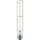Philips 40W Equivalent Soft White T10 Medium Base Glass Filament LED Light Bulb Image 3
