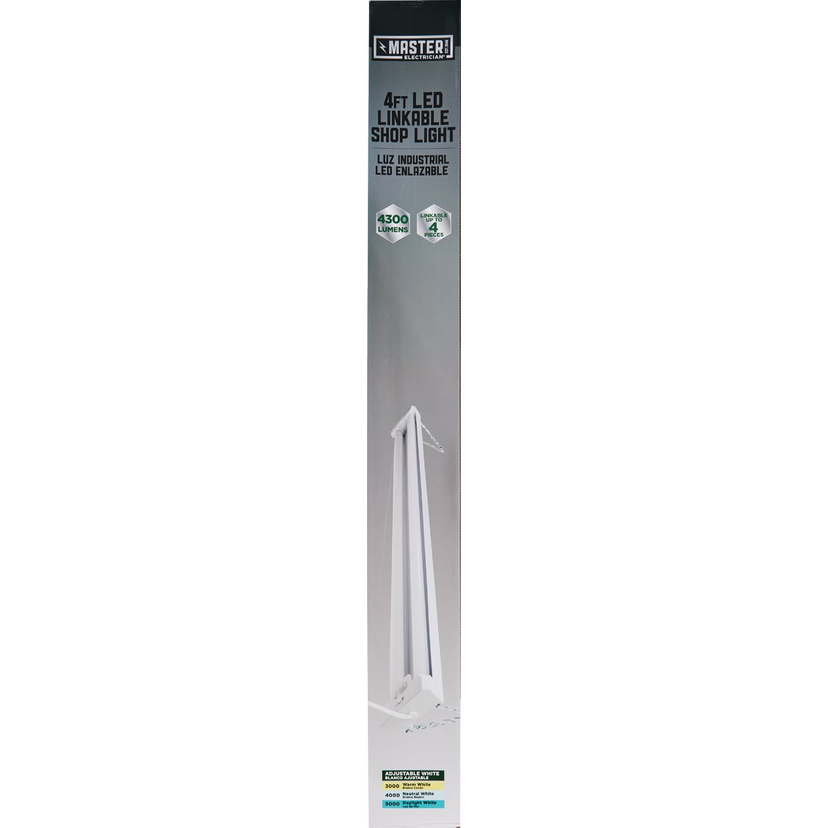 Master Electrician 4 Ft. 40W PIR Motion Activated Shop Light Image 2