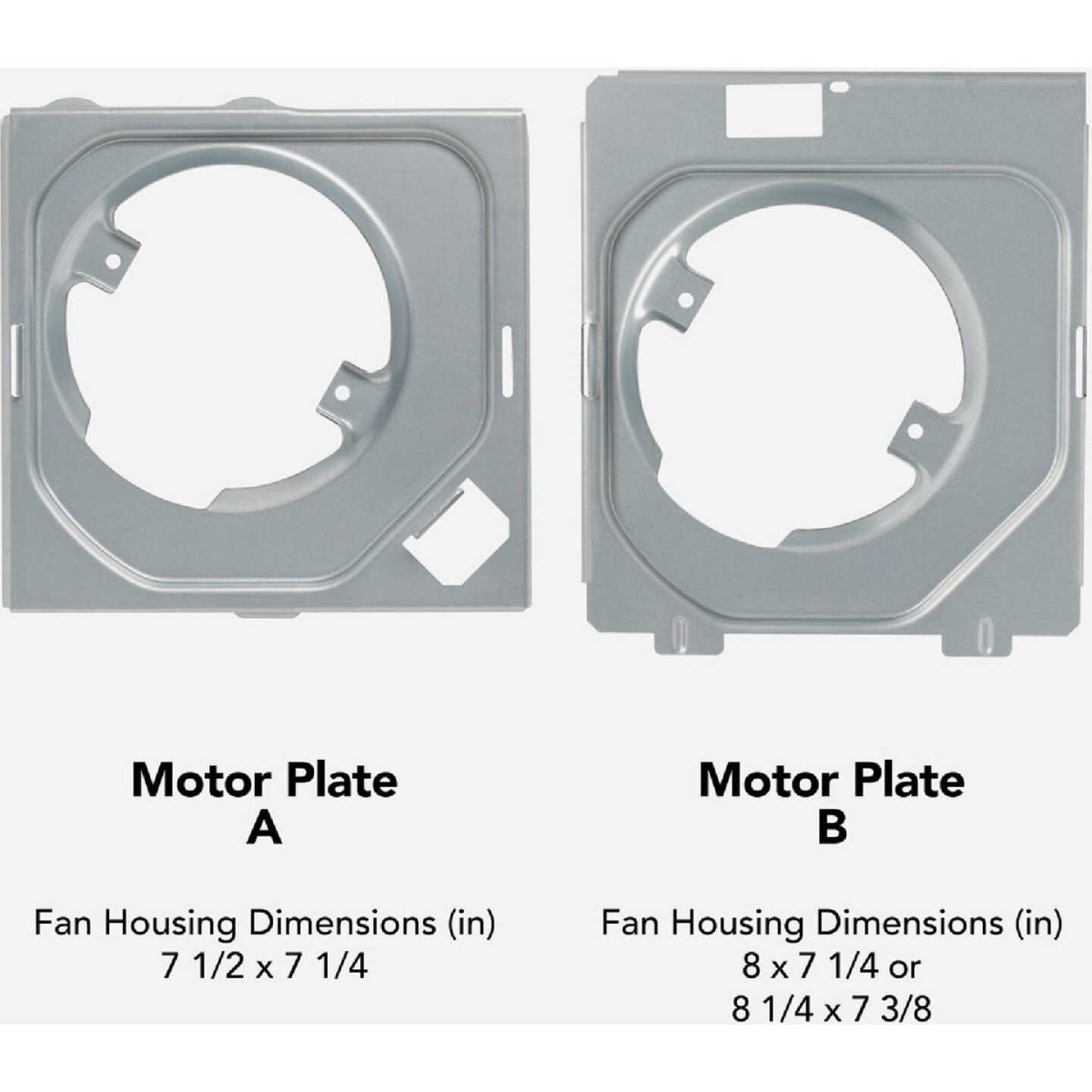 Broan-NuTone QuicKit 60 CFM 3.0 Sones 120V Bath Fan Replacement Image 2