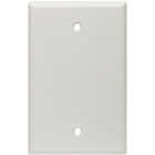 Leviton 1-Gang Midway Thermoset Blank Wall Plate, White Image 1
