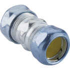 Halex 1/2 In. EMT Steel Raintight Compression Coupling (5-Pack) Image 1