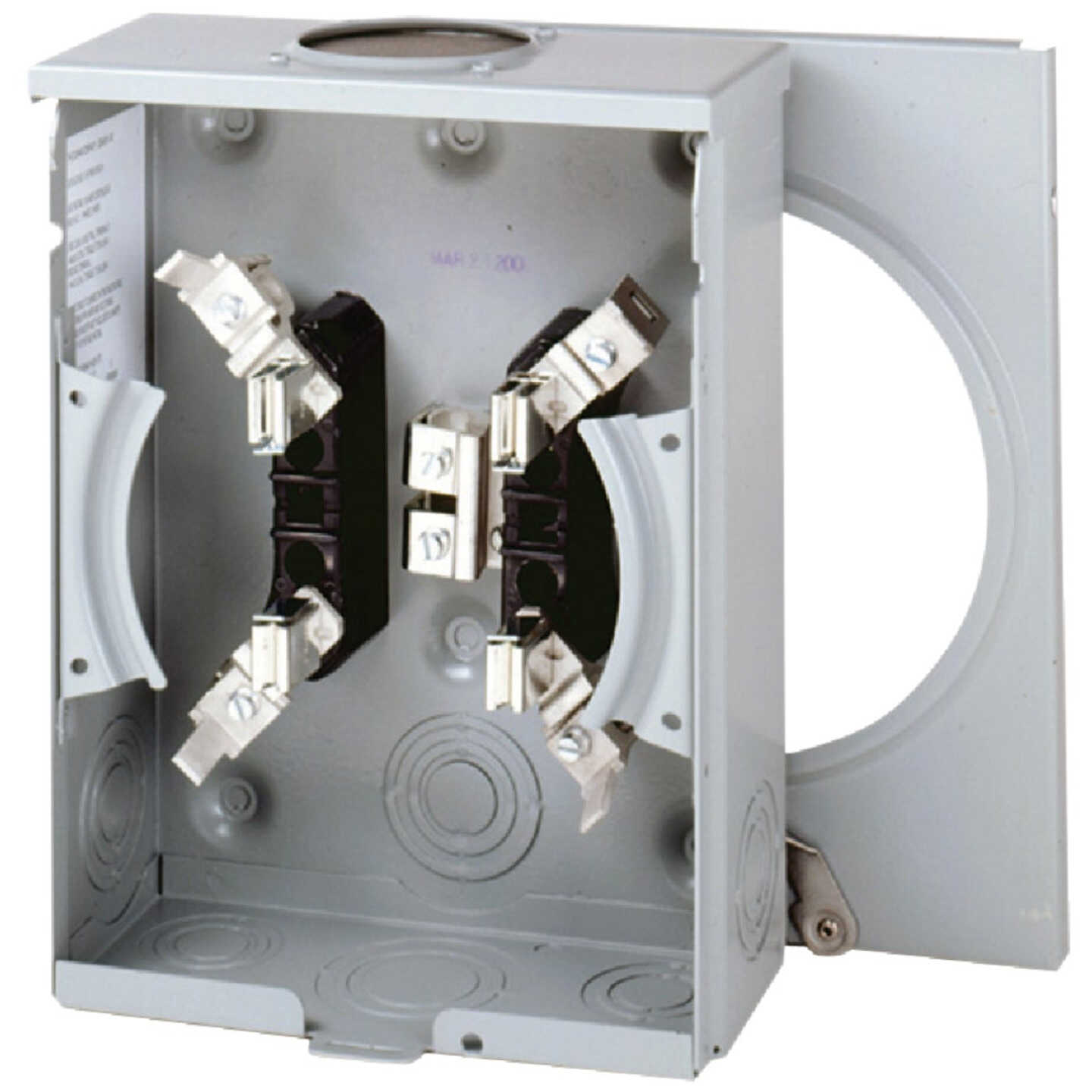 Eaton 125A 600V 4-Jaw 3-Wire Meter Socket Image 1