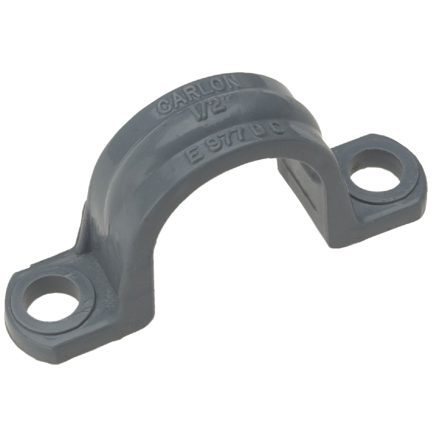Carlon 3 In. 2-Hole PVC Strap Image 1